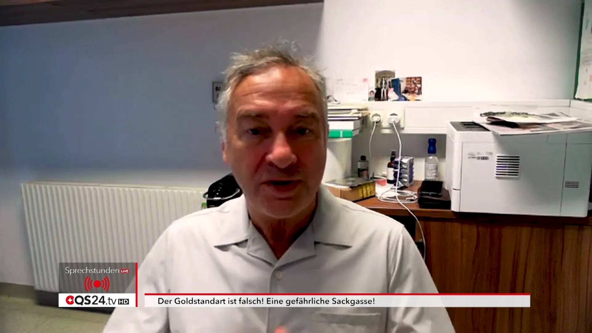 Prof. Schubert erklärt die Wechselwirkung von Biologie und Umwelt