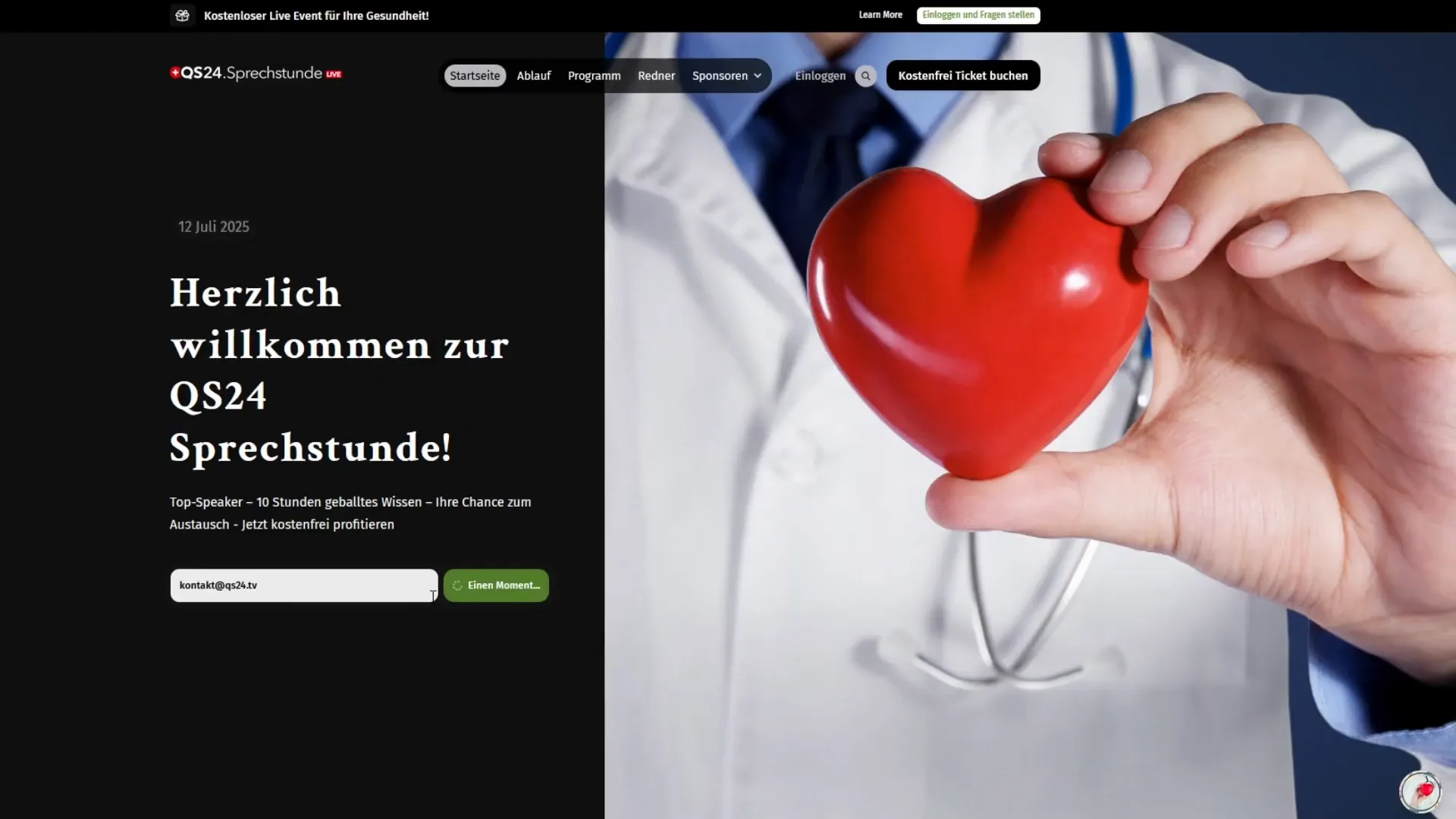 Expertenrunde der QS24 Sprechstunde