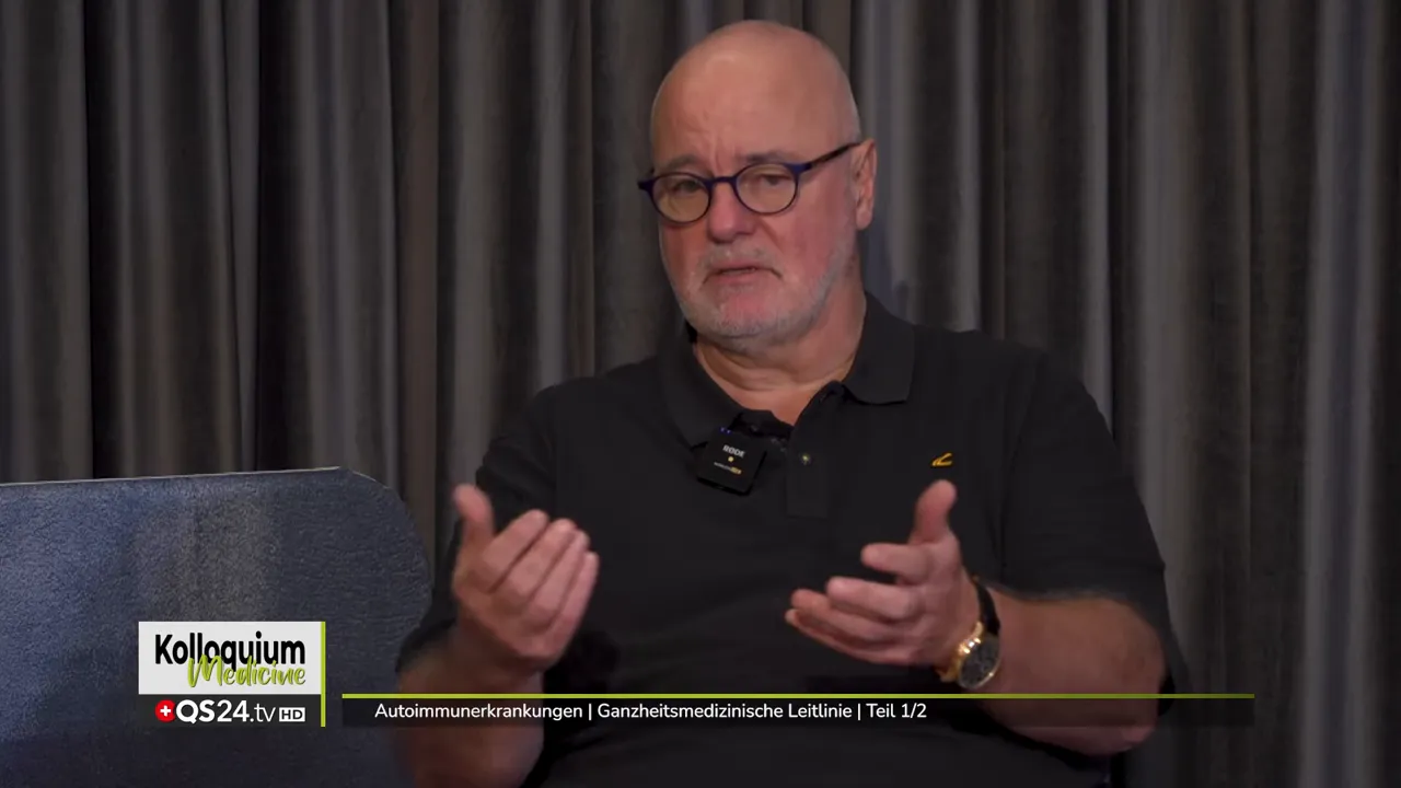 Ganzheitsmedizin gegen Autoimmunerkrankungen - Die Kolloquium-Experten im Interview mit Fabian Glogg 1 Moderator und Experte erklären das Immunsystem als Polizei im Körper