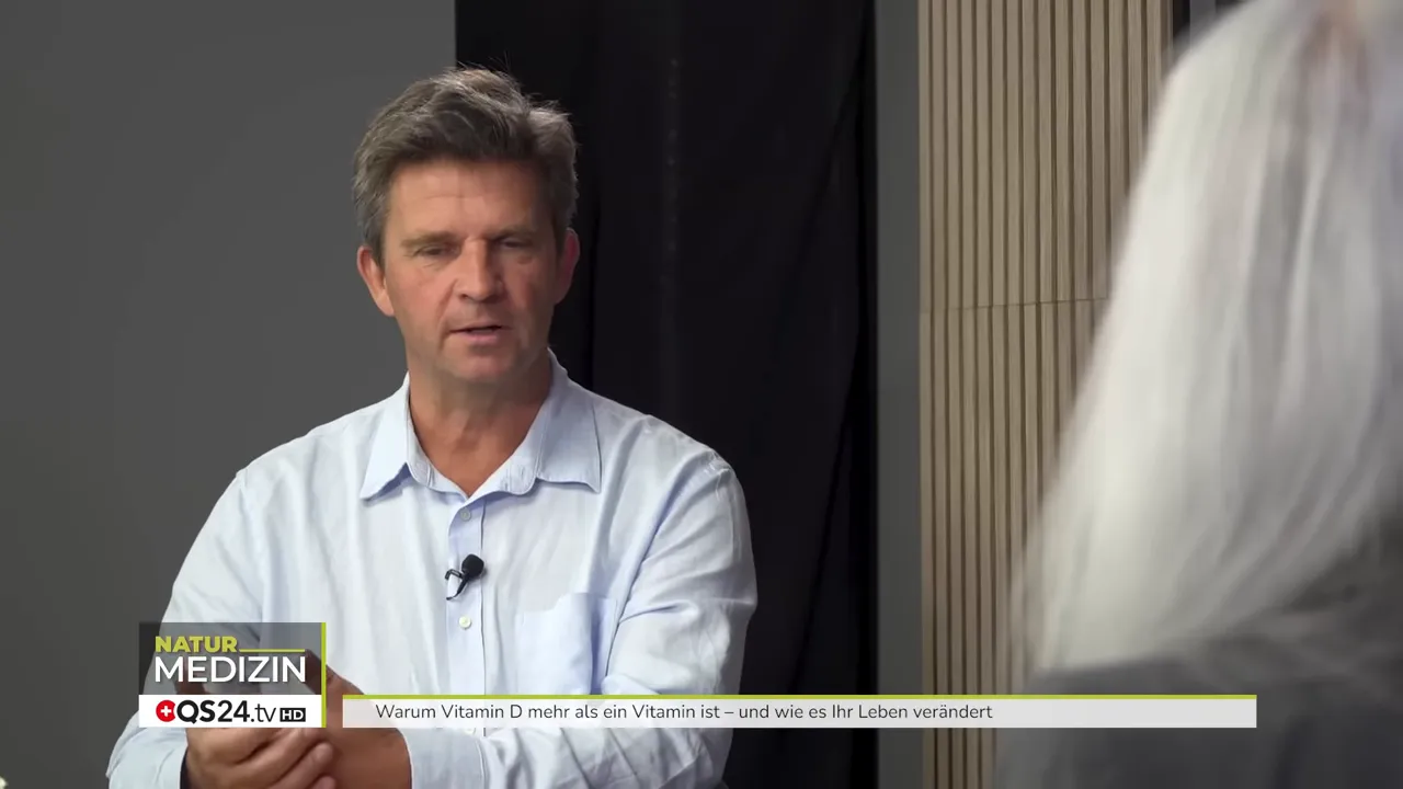 Experte im Studio erklärt, warum Vitamin D mehr als ein Vitamin ist