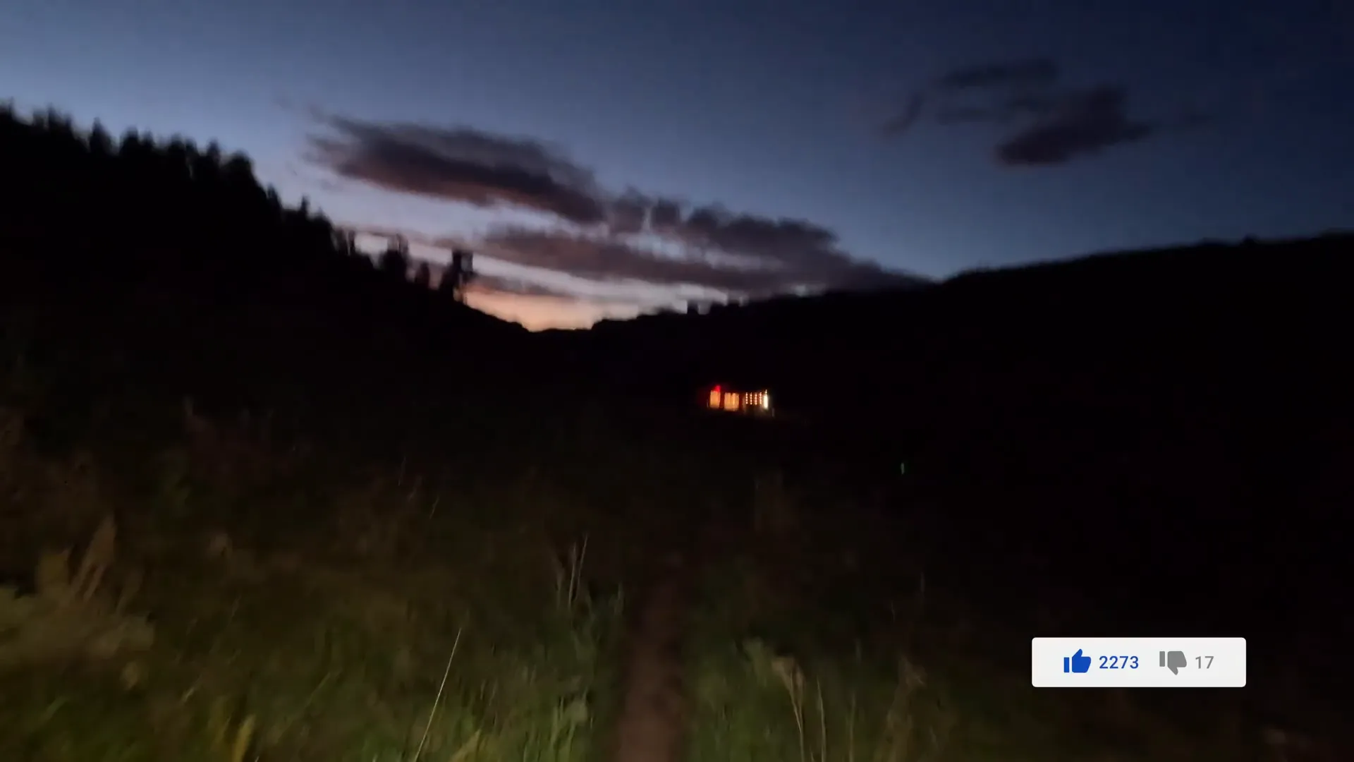 Approaching the 57 mile aid station