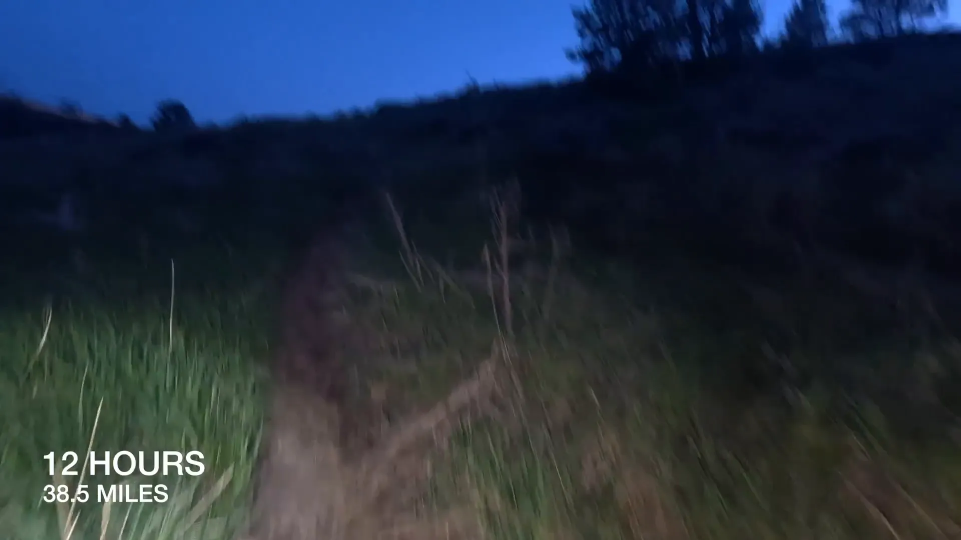 Night running challenges during the BIGHORN 100