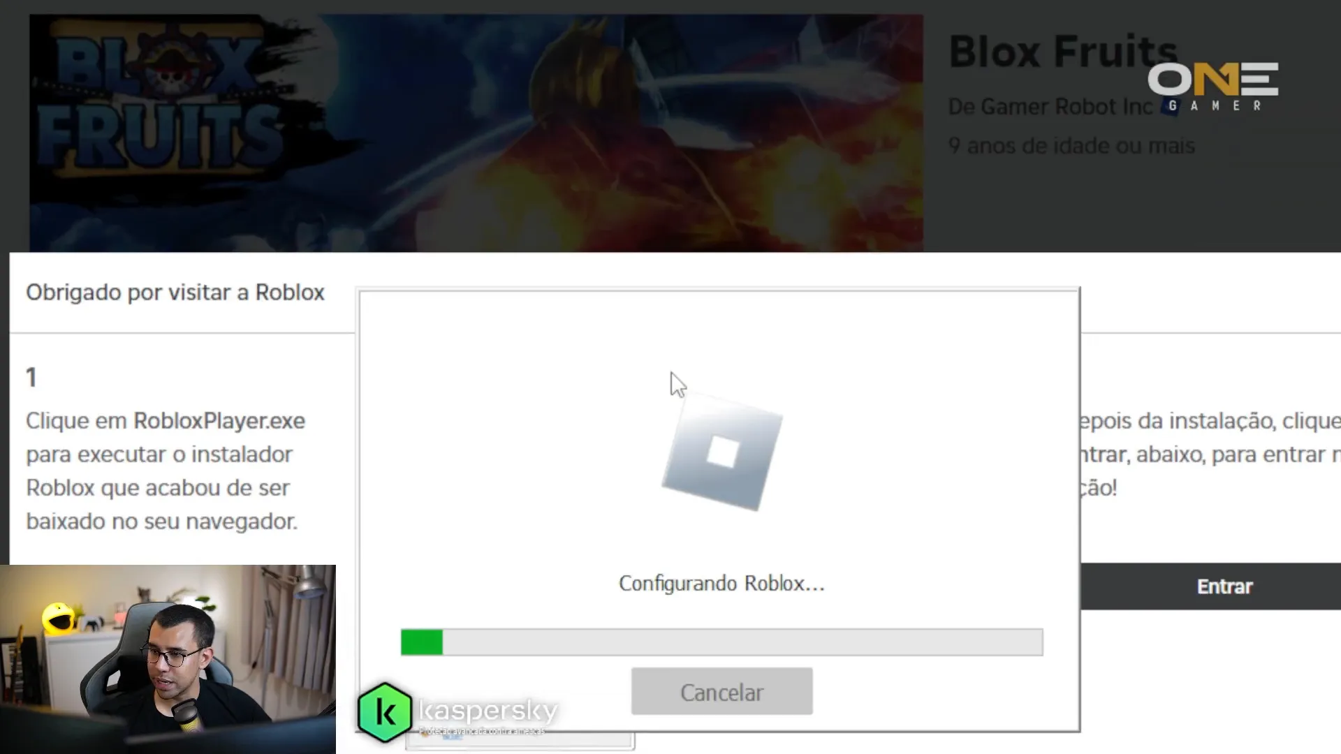 Instalando o Roblox