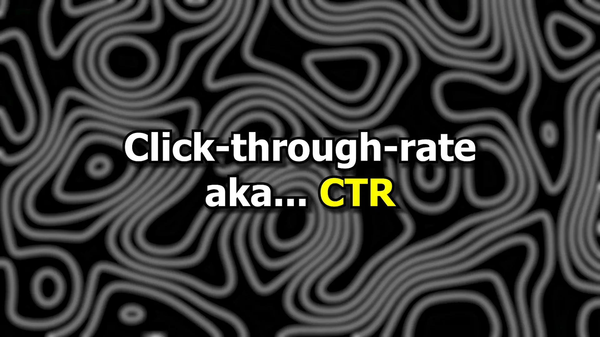 YouTube thumbnail and CTR explanation