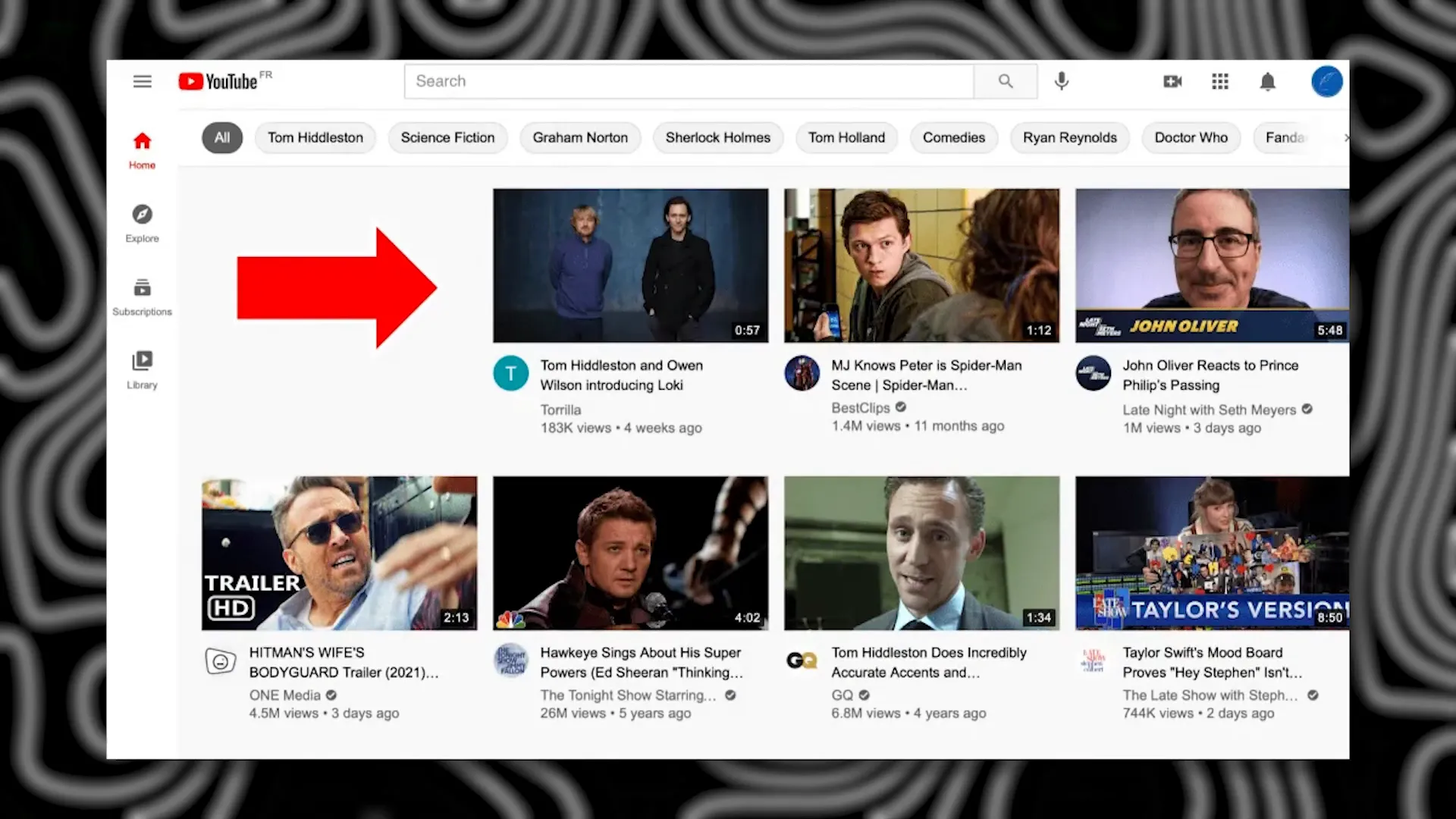 YouTube algorithm predicting viewer preferences
