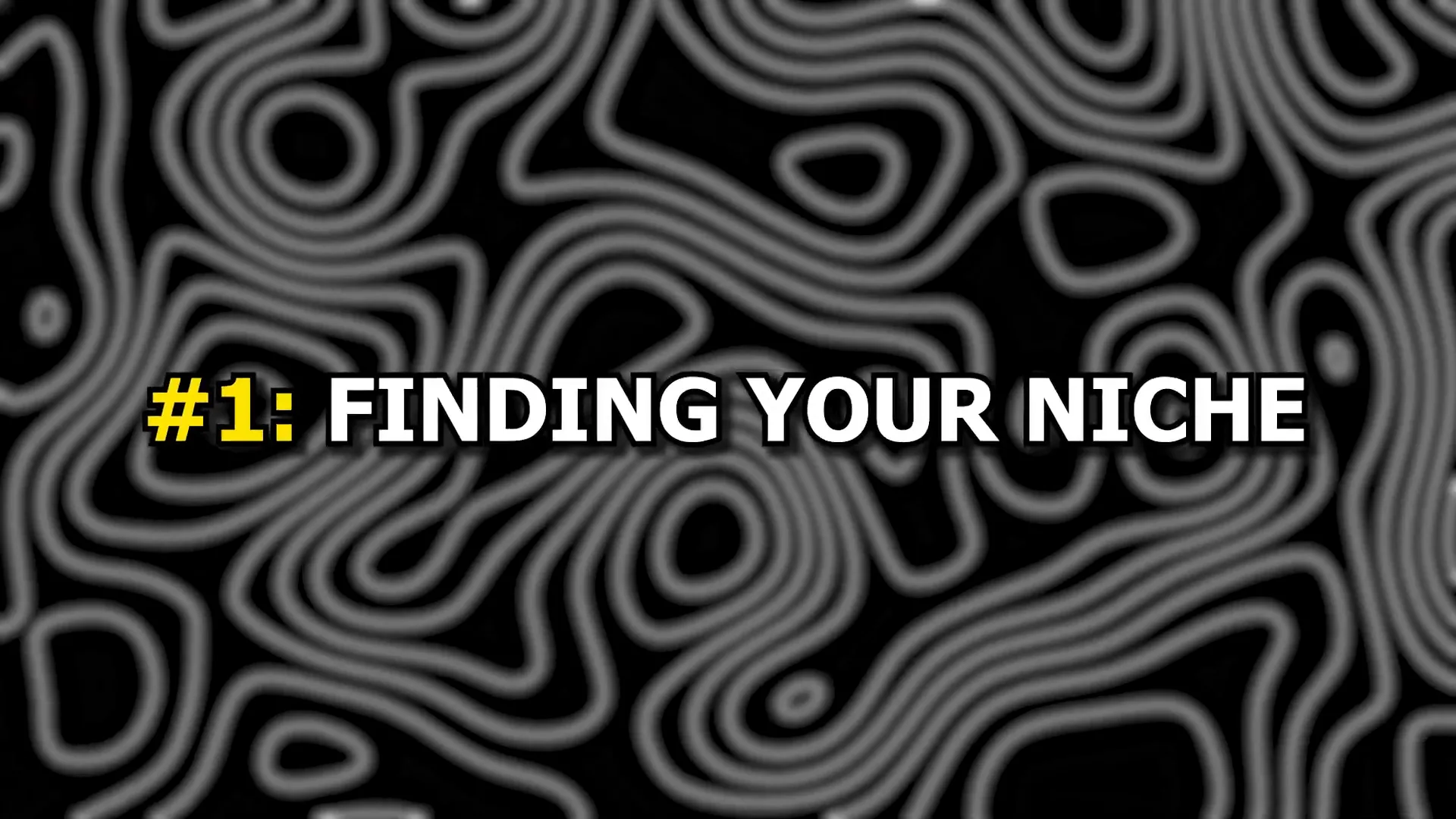 Finding your YouTube niche