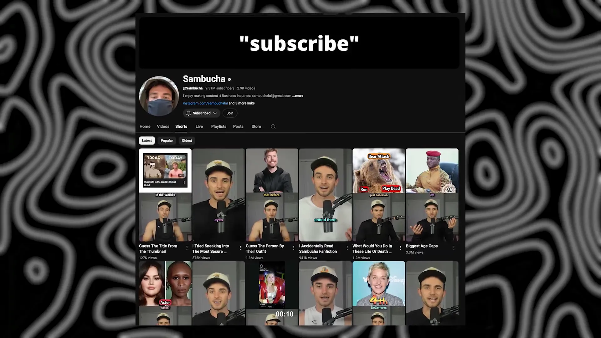 Comparison of subscriber quality between Shorts and long-form channels