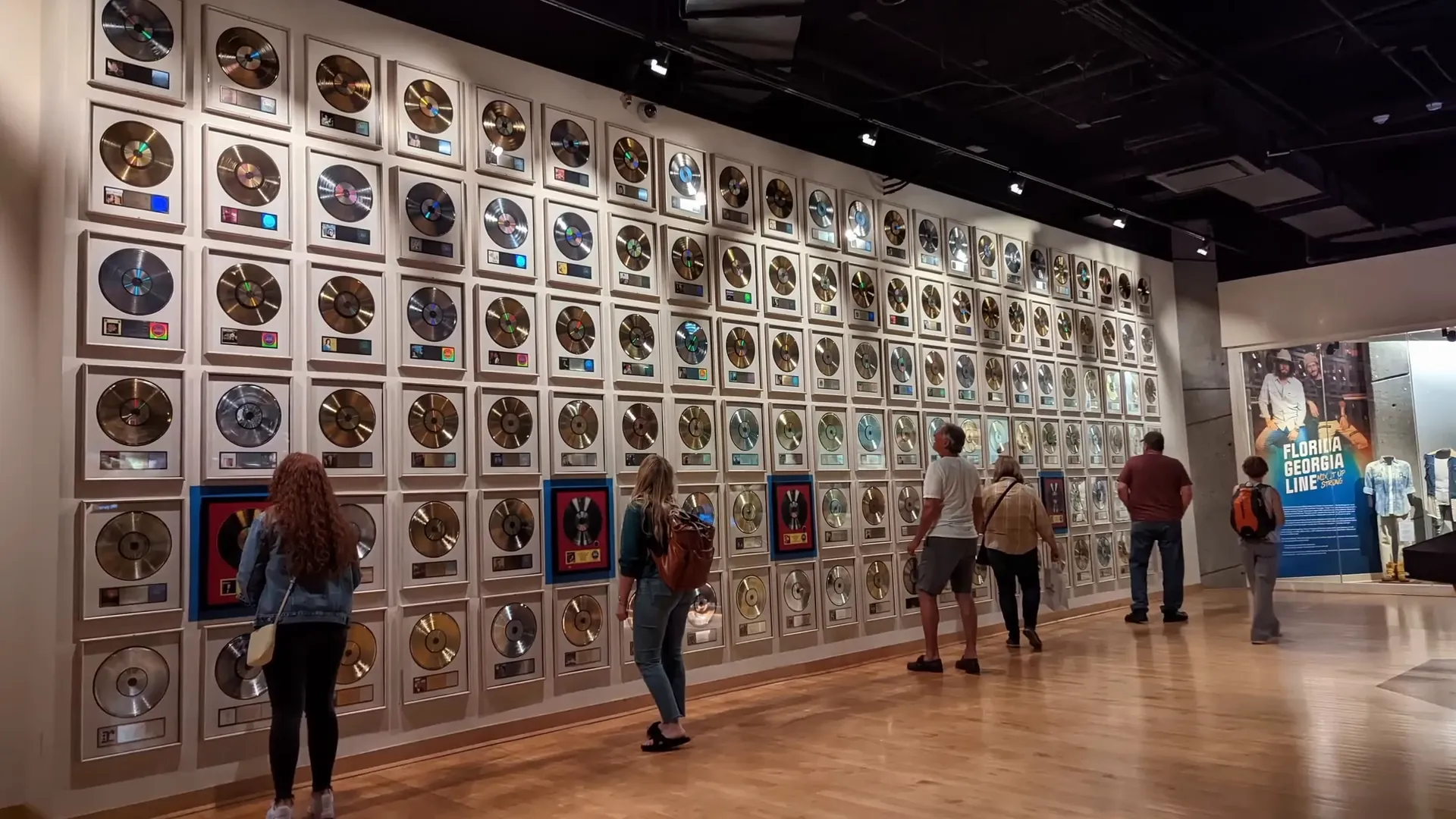 Exhibits at the Country Music Hall of Fame