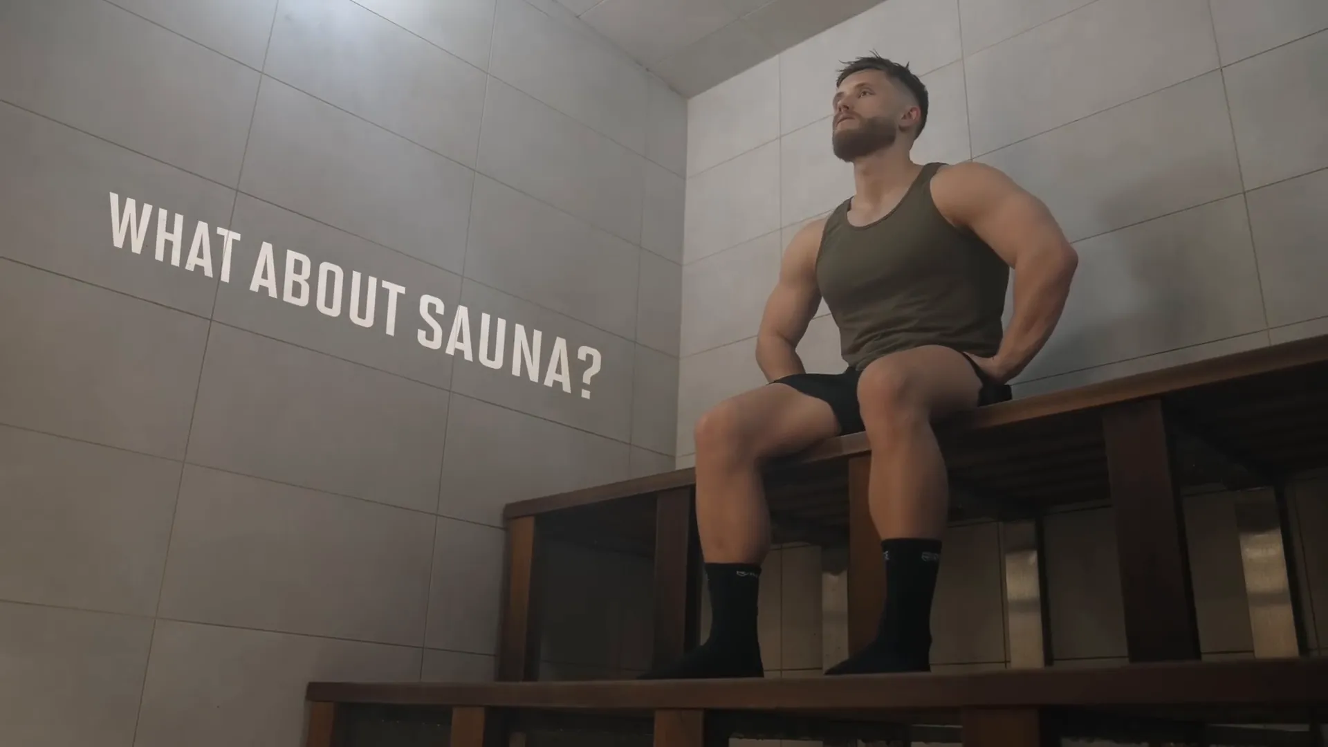 stock image representing sauna session