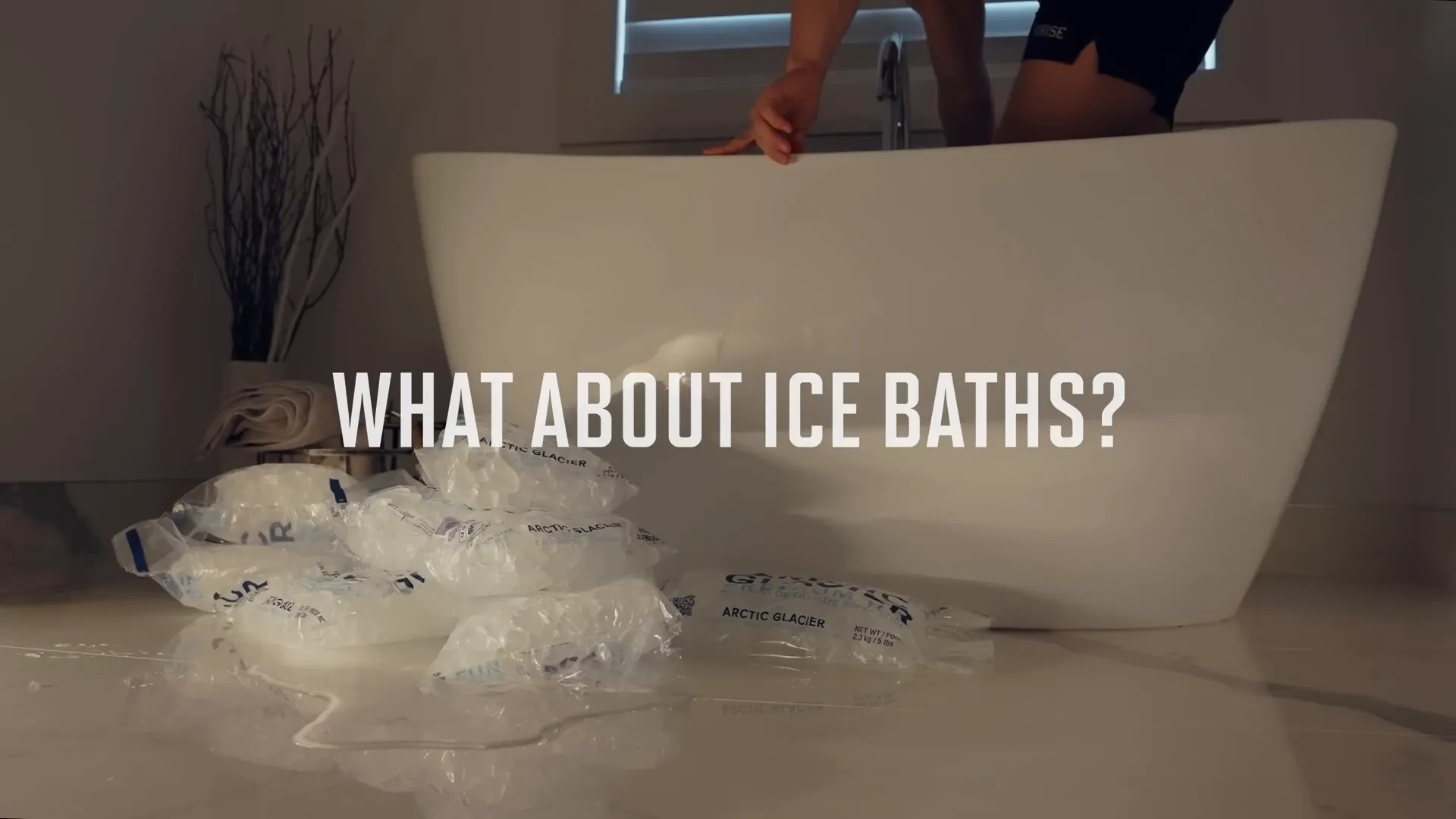 stock image representing ice bath