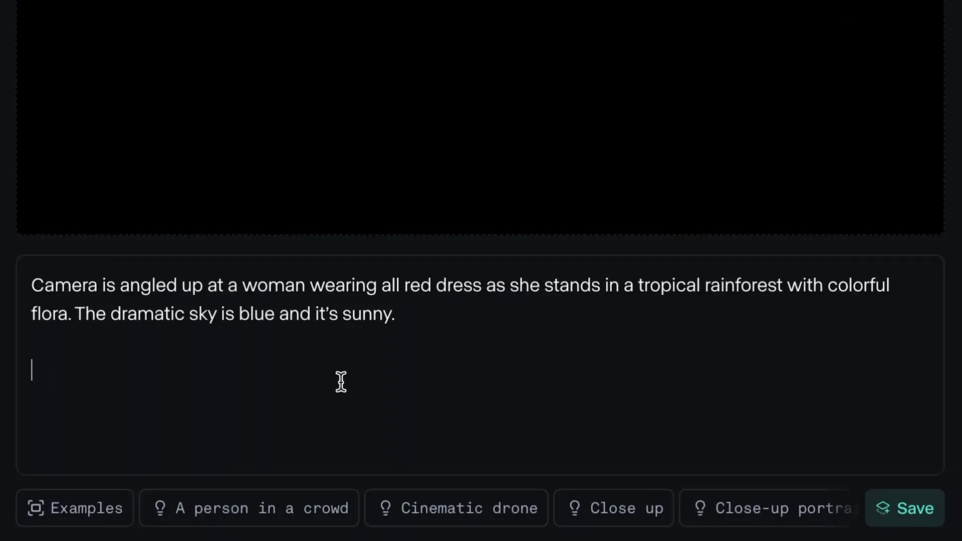 Example of Generated Video