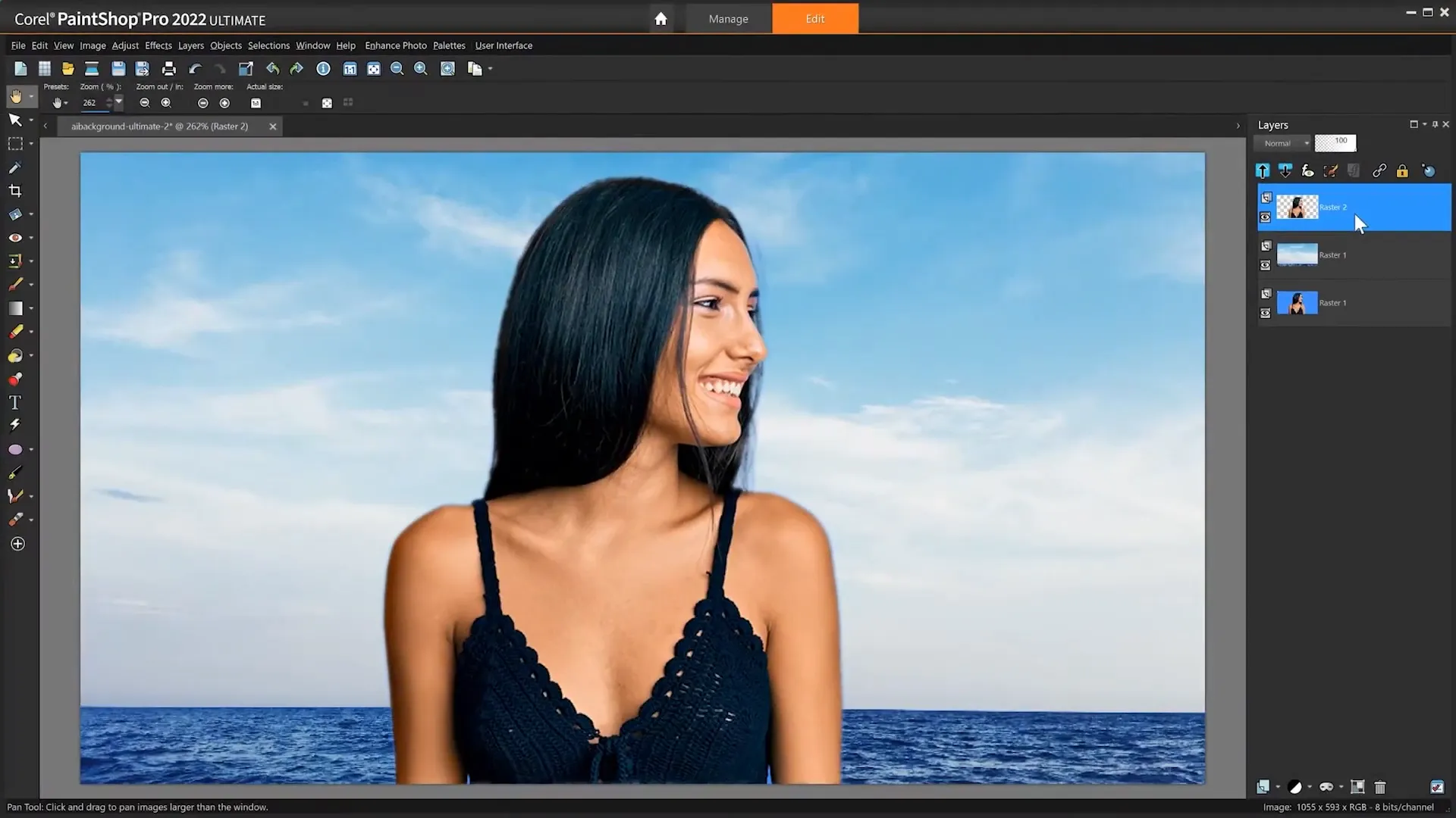 AI tools in PaintShop Pro