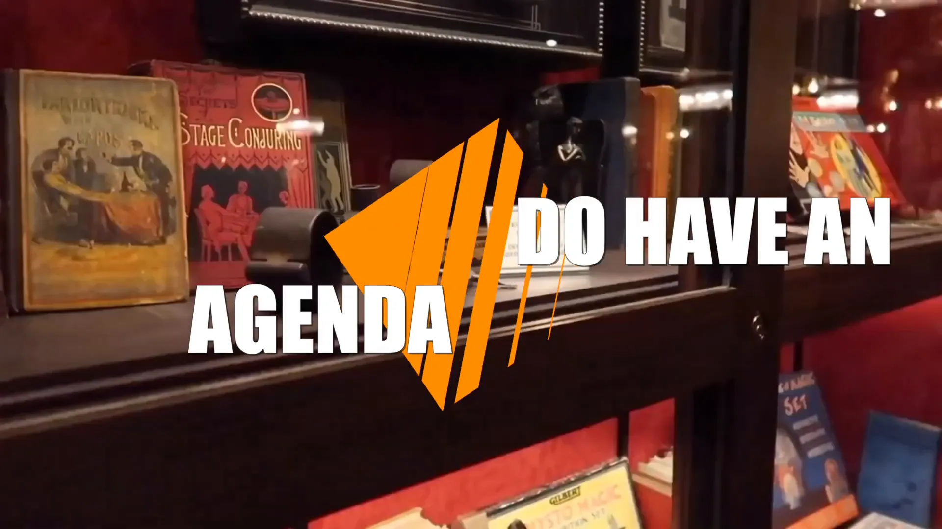 Map pins and an agenda list with Ryman and Midtown bars
