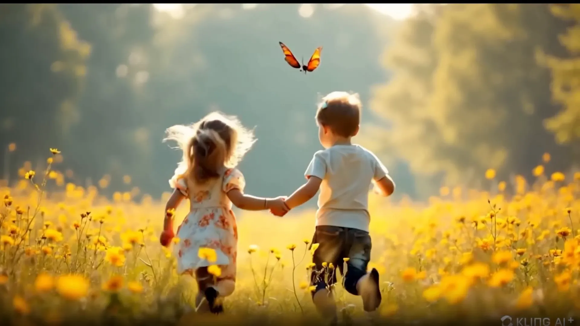 Generated video showcasing character movement in Cling AI