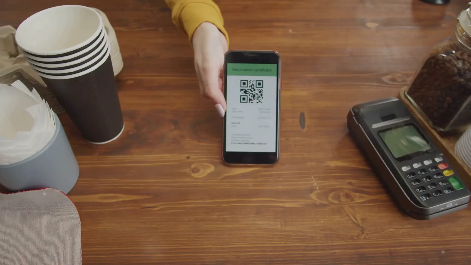 WhatsApp and FaceTime QR codes in action