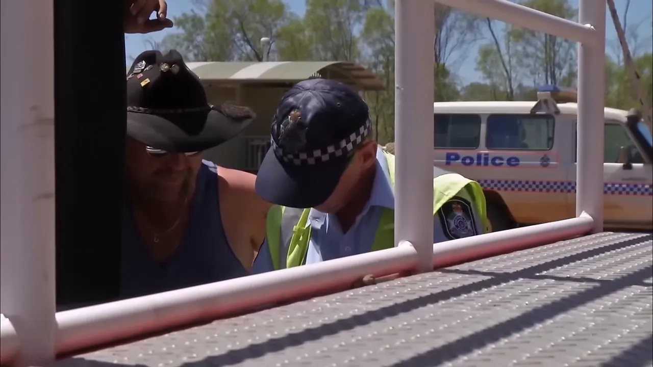Roadside compliance officers checking paperwork