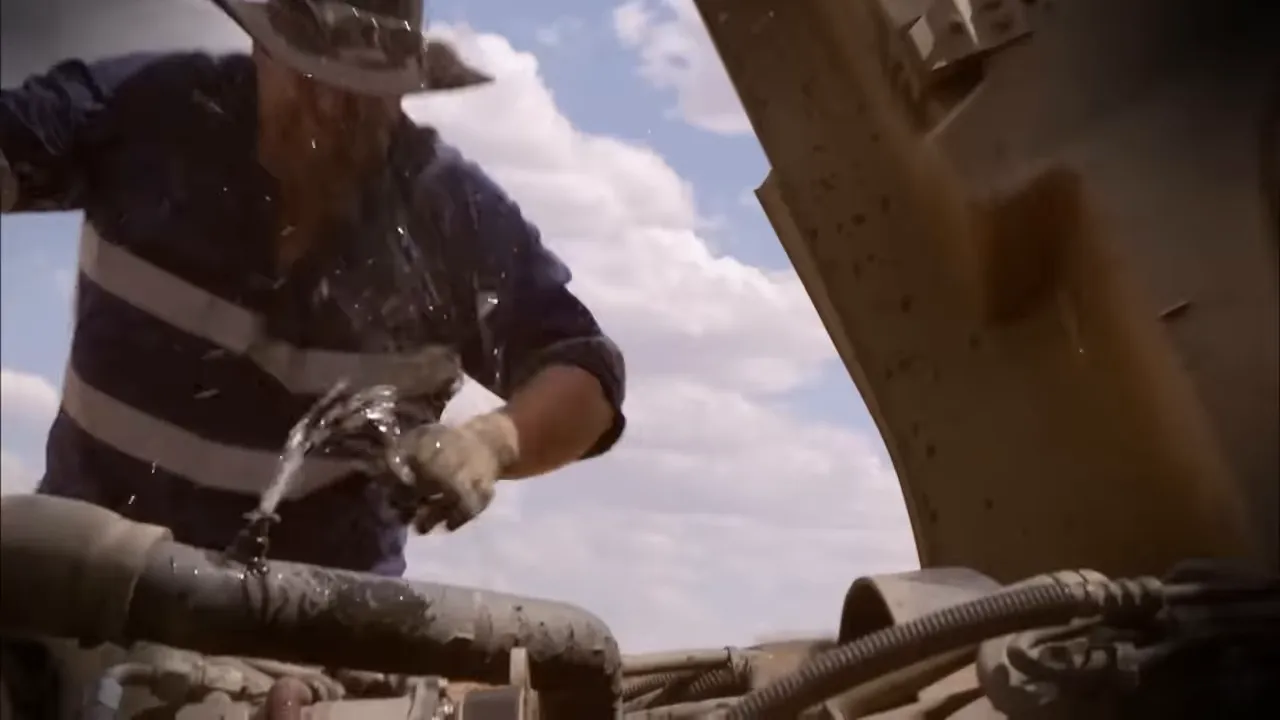 Turbo notices a leaking header tank