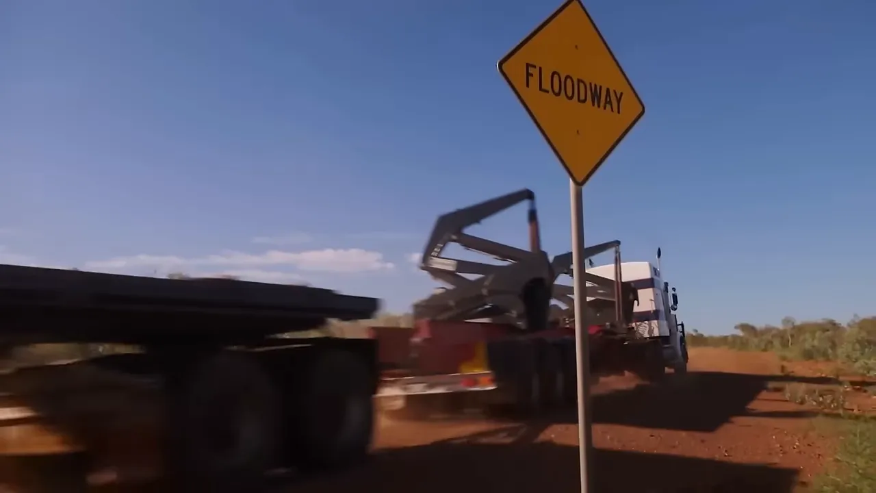 Wet waterholes across the Tanami track
