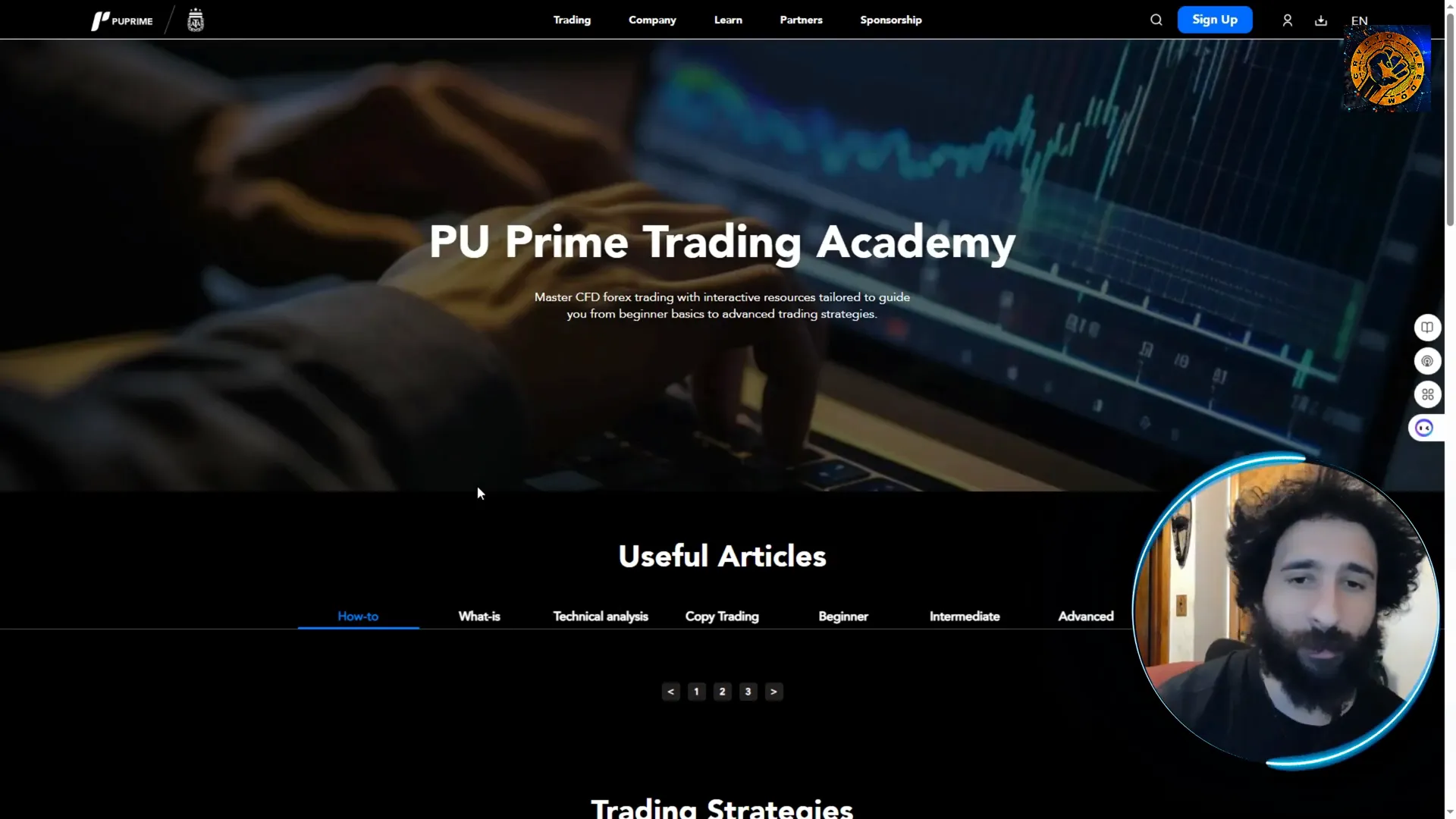 PU Prime Trading Academy resources