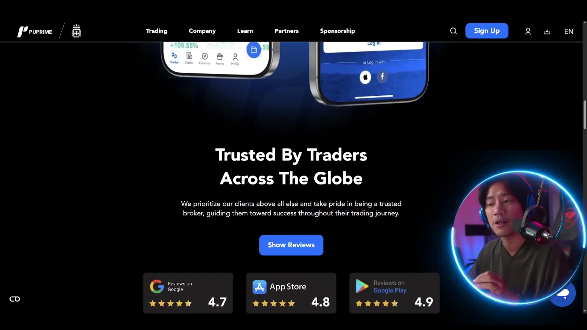 Fast trade execution on Pu Prime platform