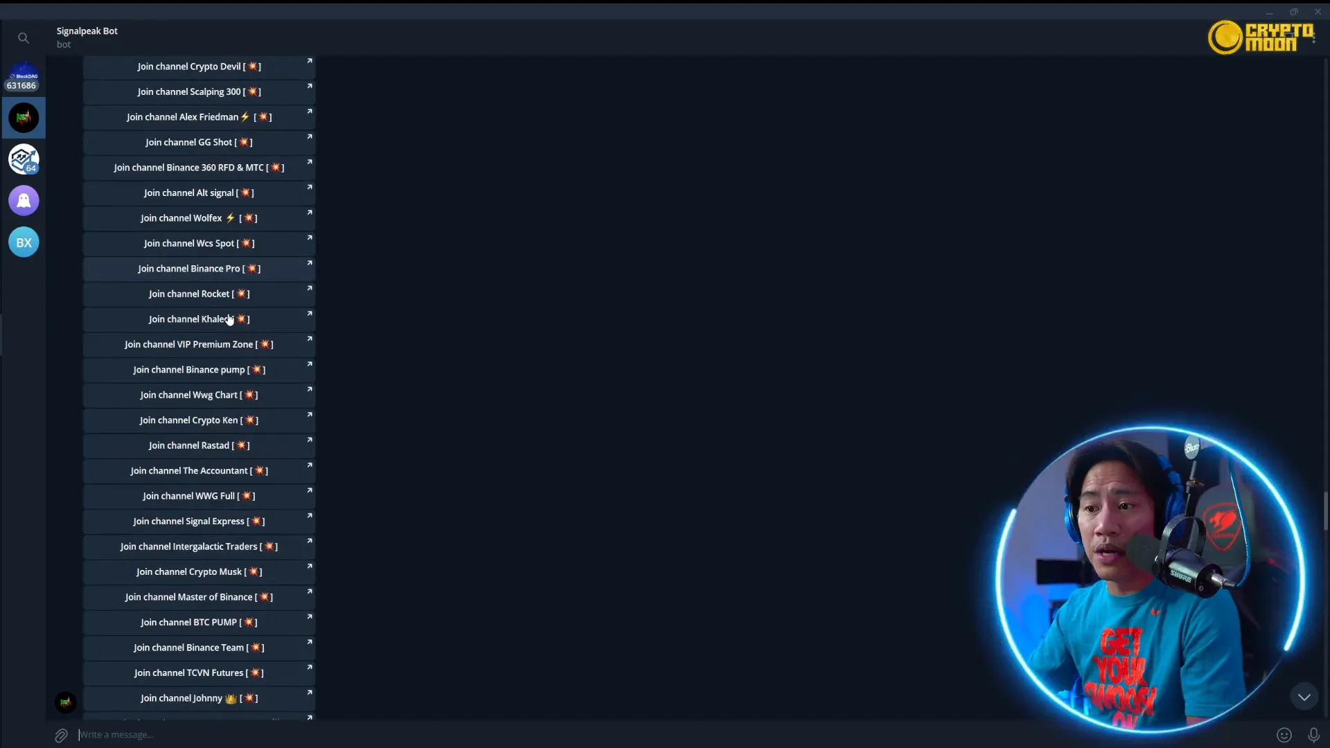 Signal Peak Bot Features