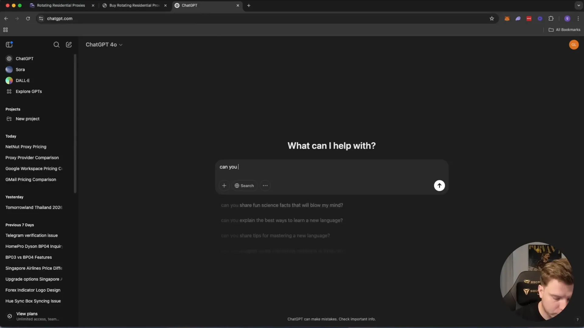 Proxy4U customer support is available 24/7