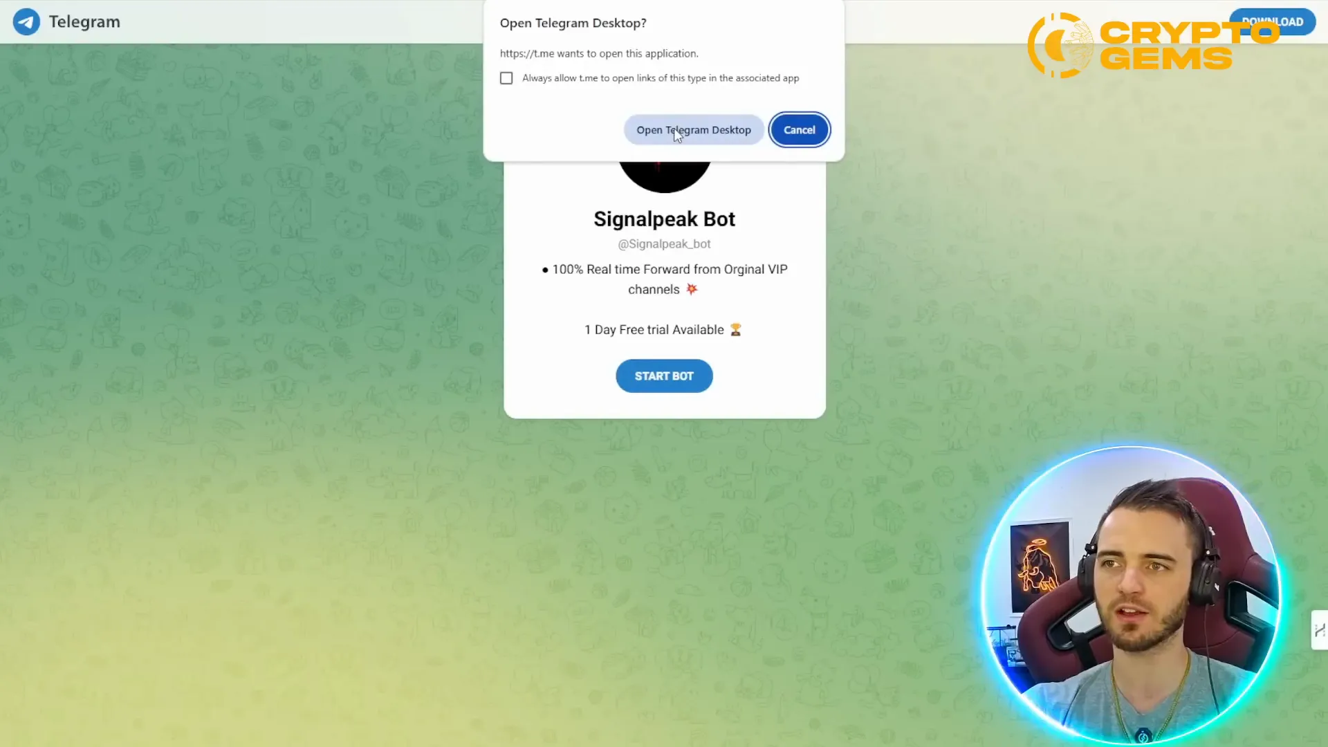 Accessing SignalPeak Bot