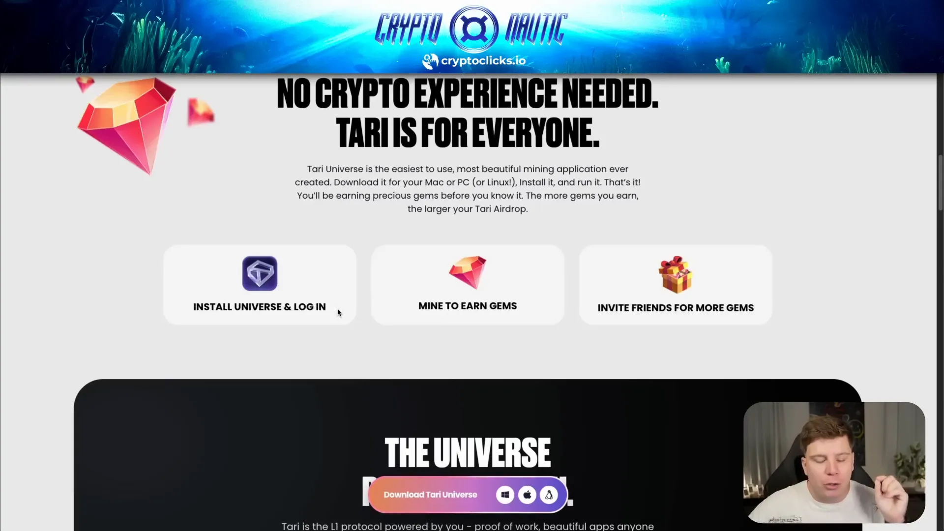 Tari airdrop community and celebrity involvement