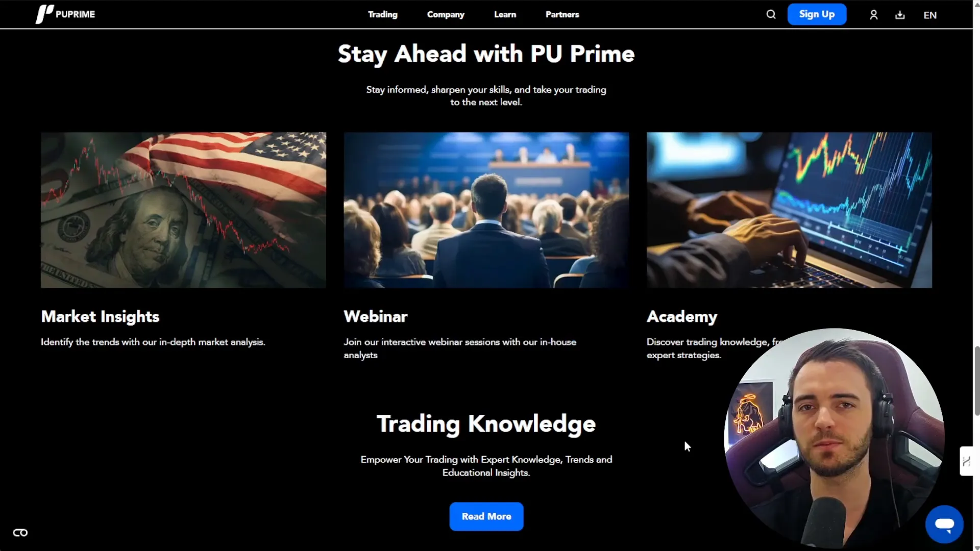 Webinar session on PU Prime