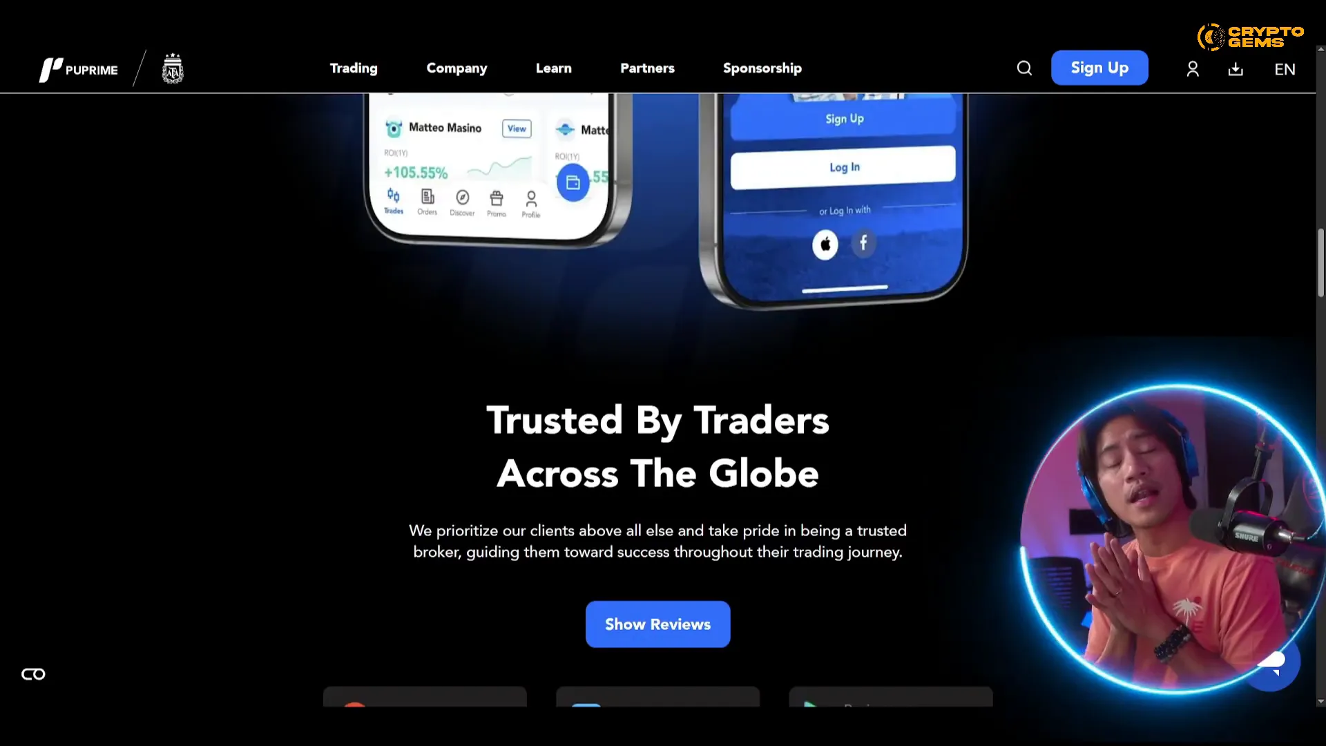 PU Prime copy trading customization options