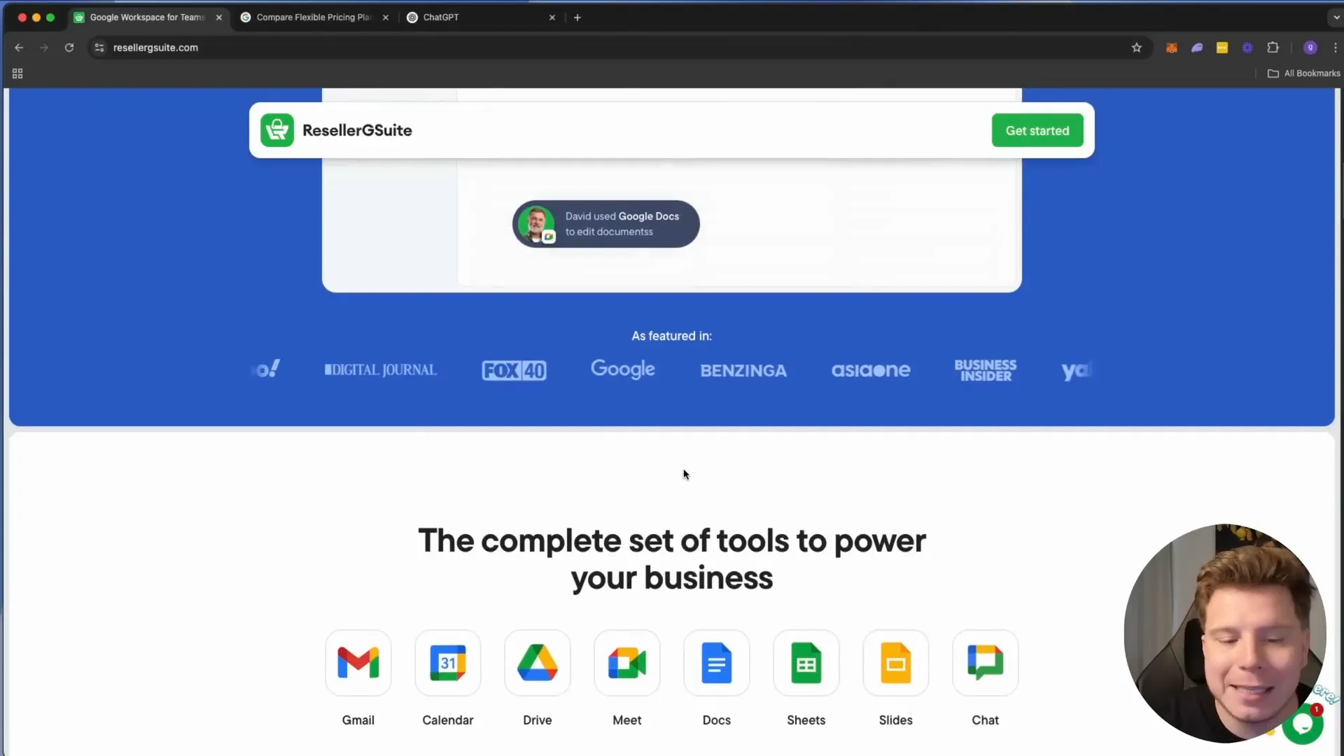 Overview of ResellerGSuite Features
