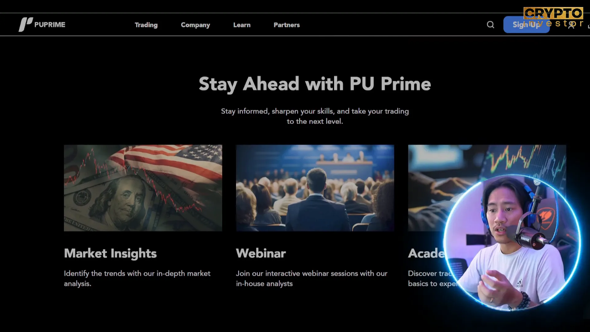 PU Prime trading tools