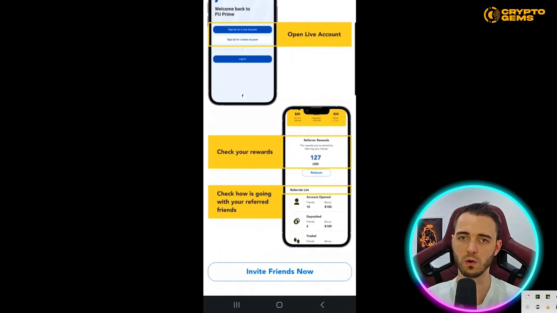PU Prime app features overview