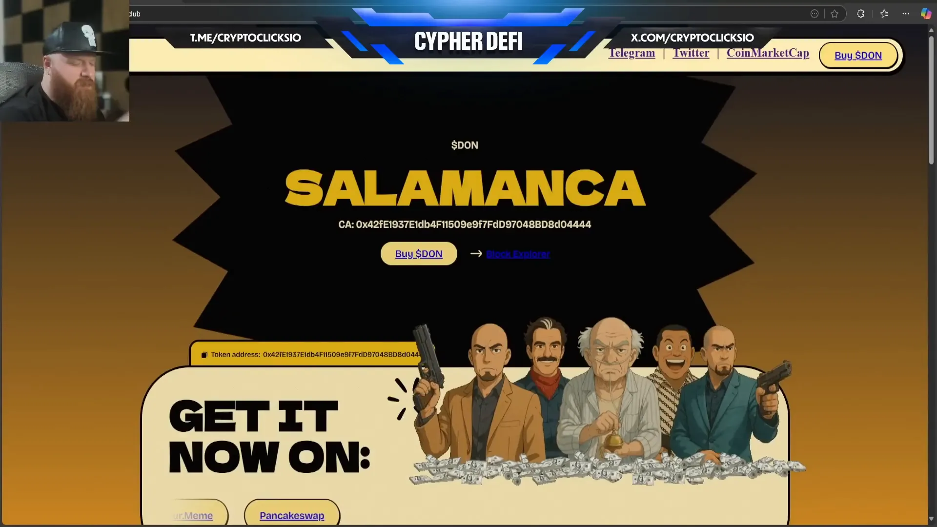 Salamanca Coin token Dawn on Binance Smart Chain