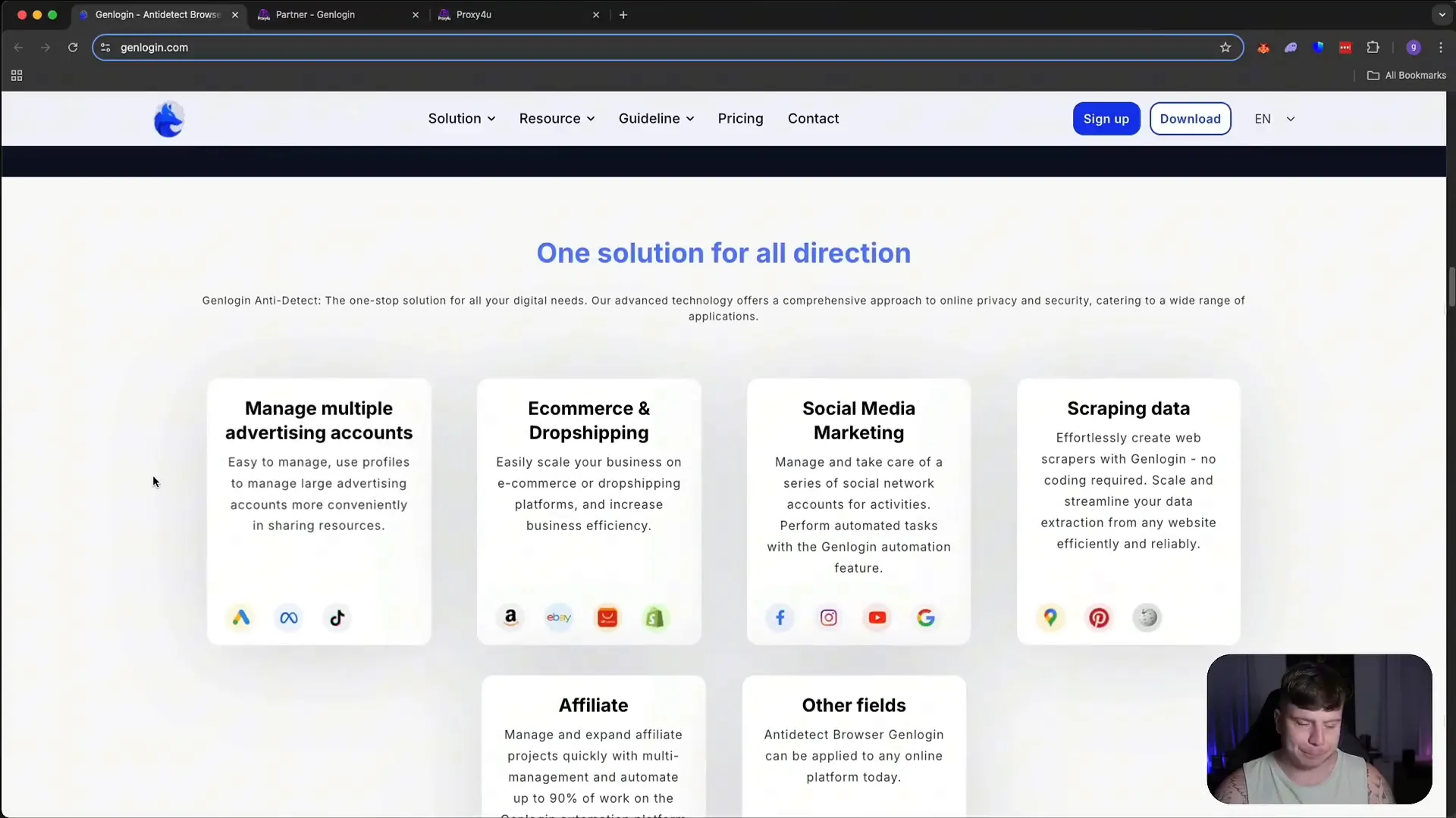 Benefits of GenLogin with Proxy4u integration