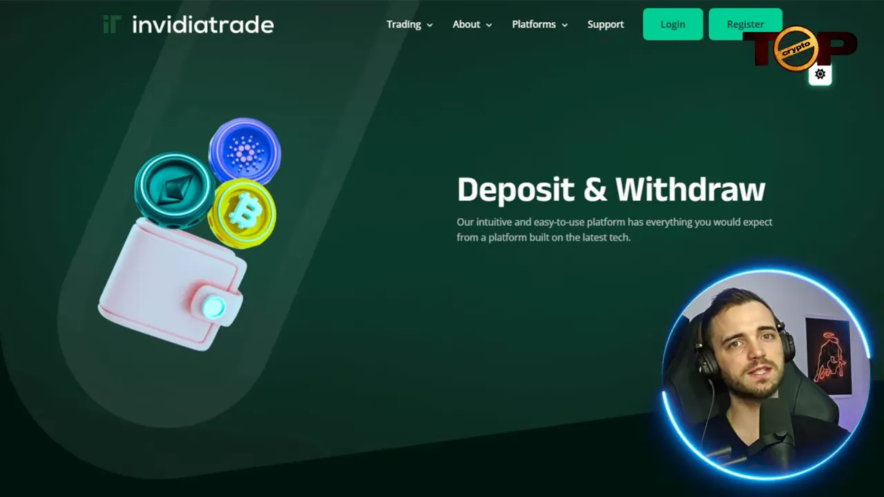 Deposit and withdrawal options comparison between platforms
