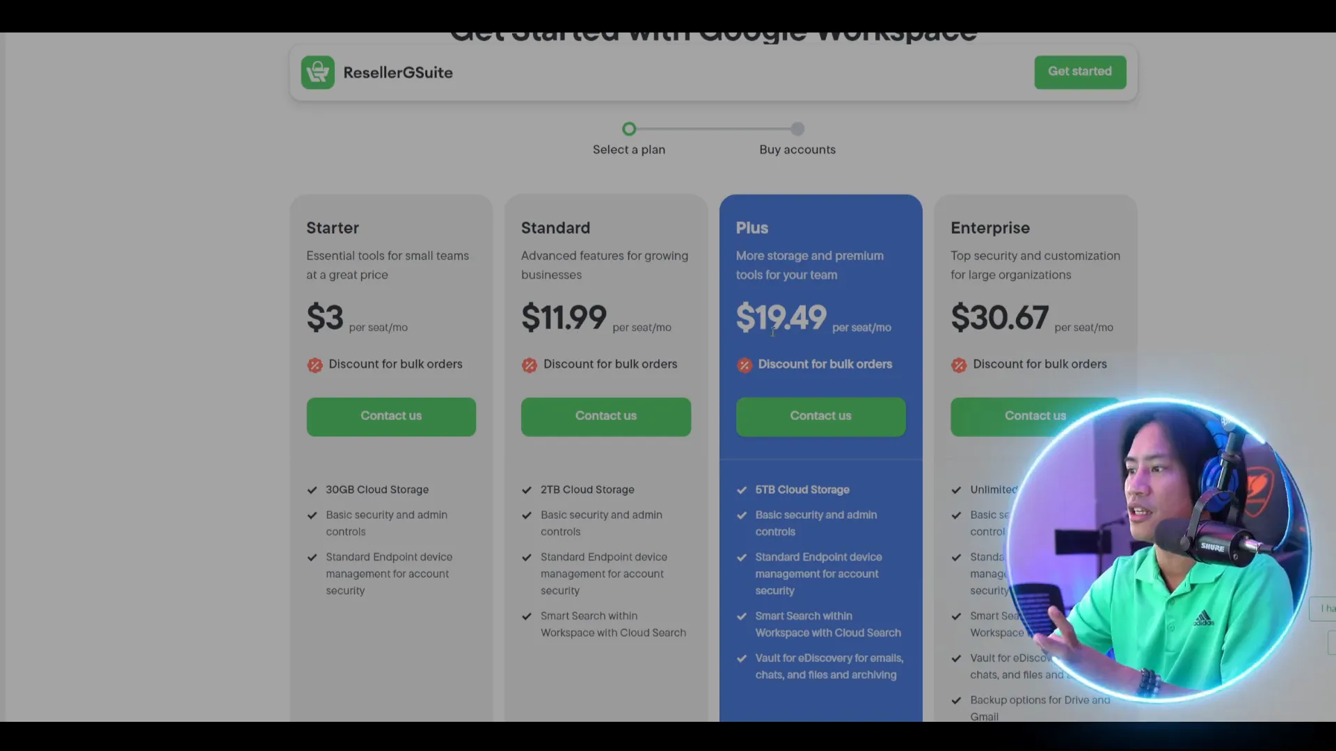 Flexible Google Workspace plans