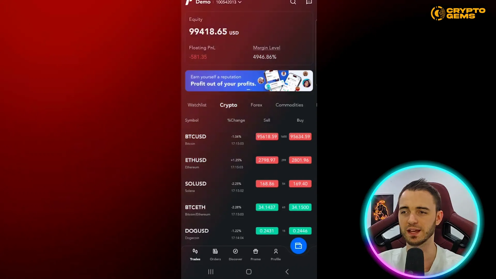 Trading on the go with the PU Prime app