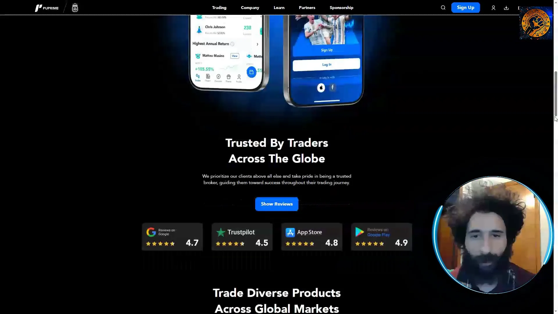 PU Prime Client Reviews and Trading Instruments