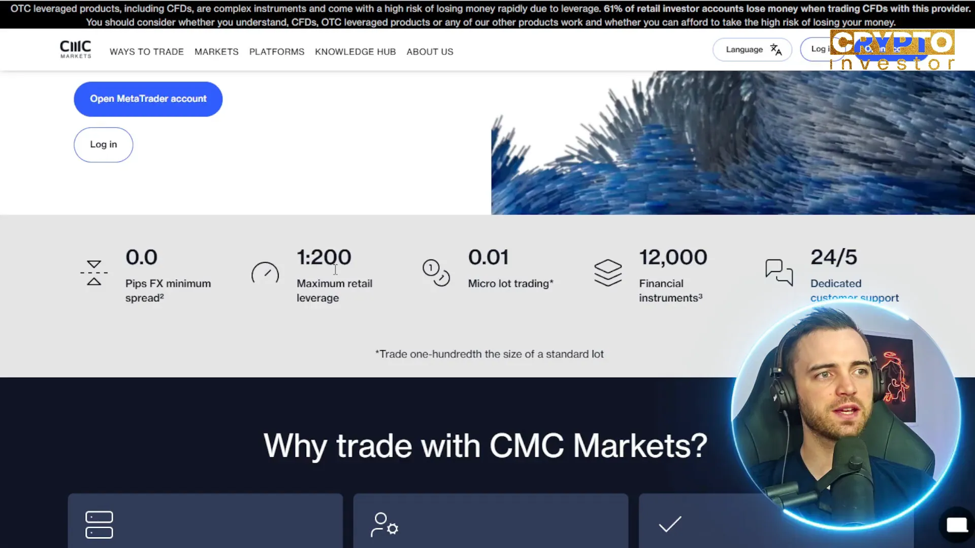 Comparing leverage options between InvidiaTrade and CMC Markets