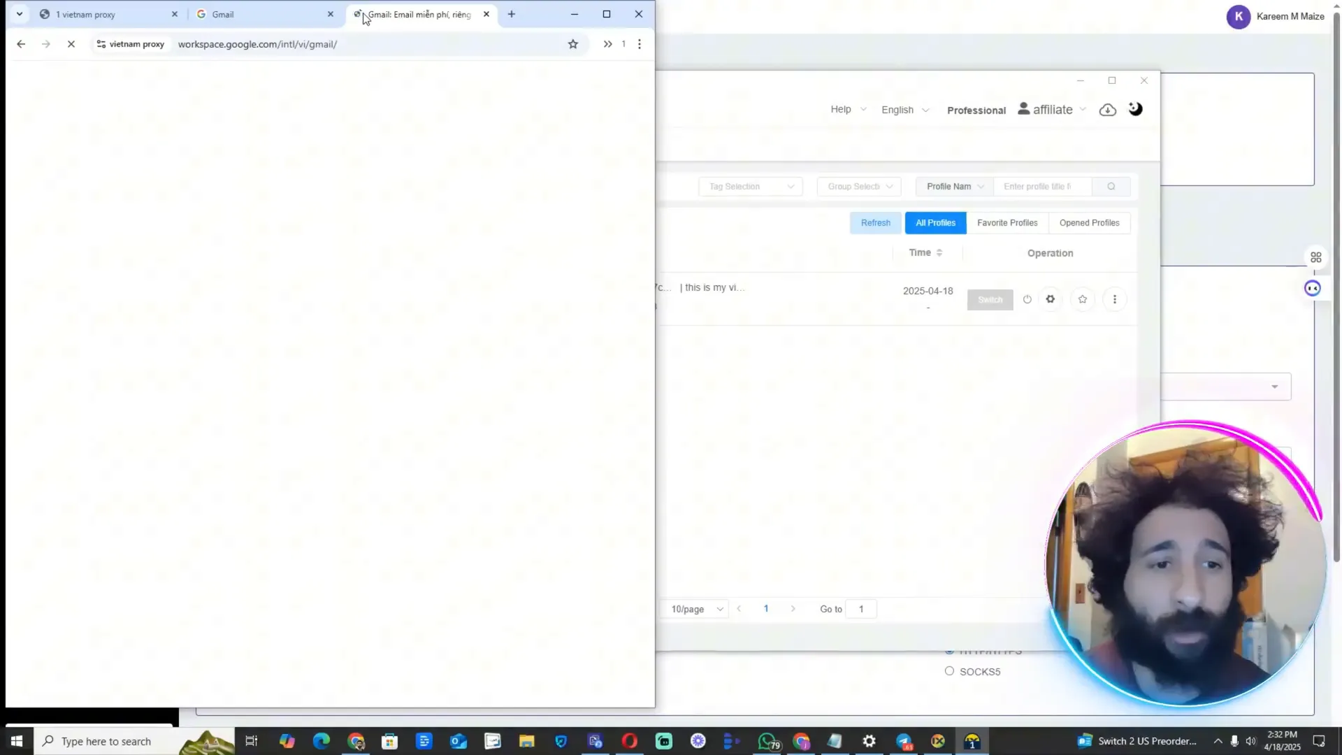 Browsing anonymously with IXBrowser and Proxy4U