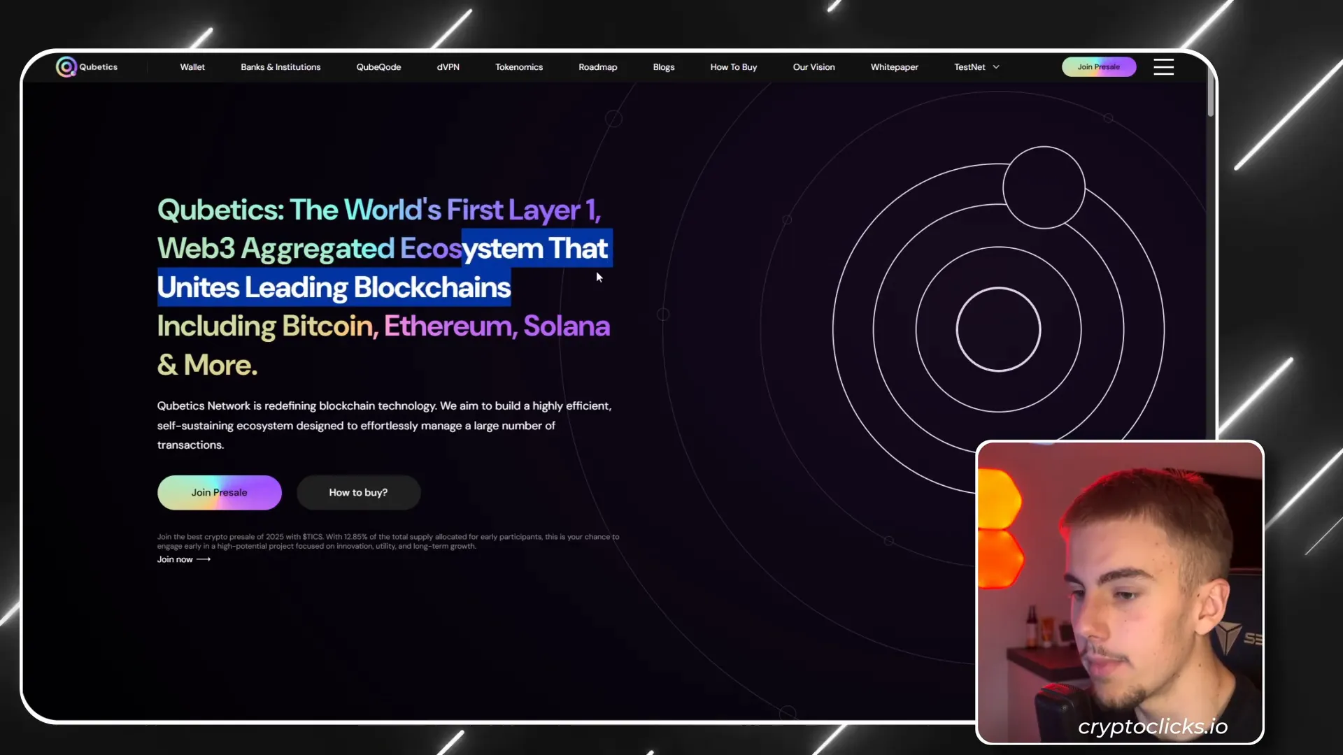 Cubitics Layer-1 Blockchain Ecosystem Overview