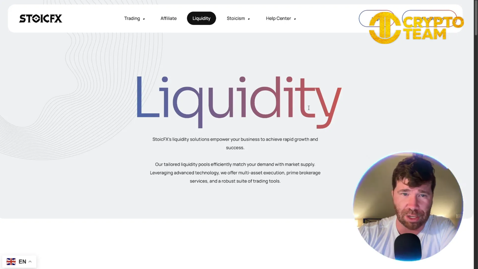 Stoic FX liquidity options and trading volumes