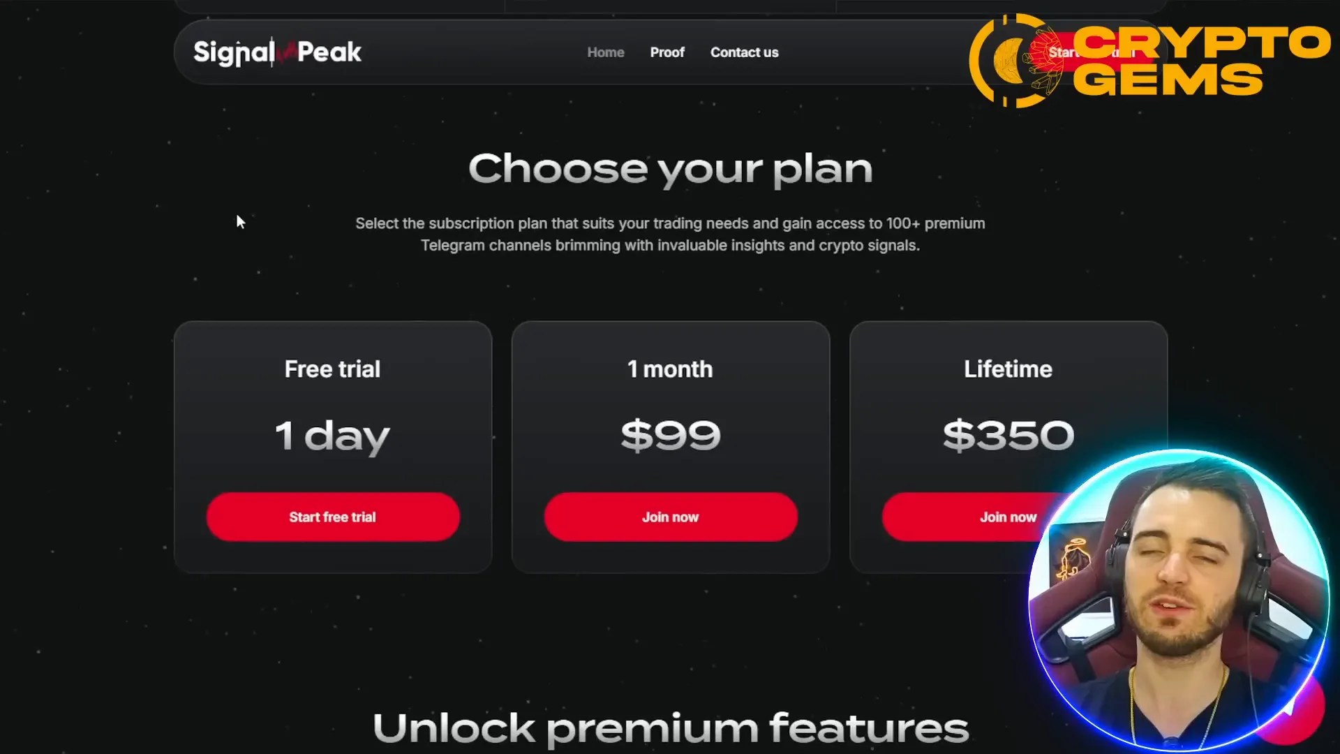 Overview of Signal Peak services