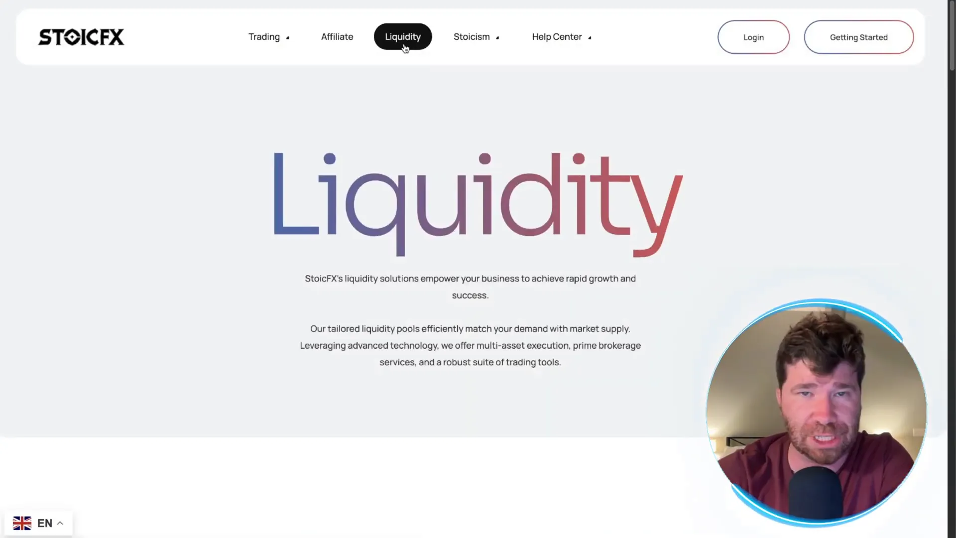 Stoic FX works with top tier liquidity providers