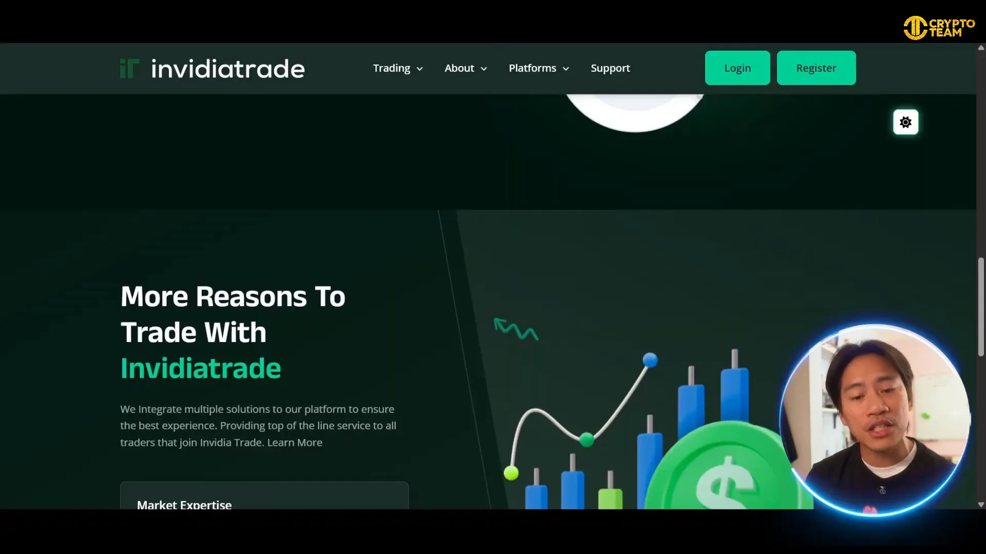 InvidiaTrade's modern and user-friendly interface