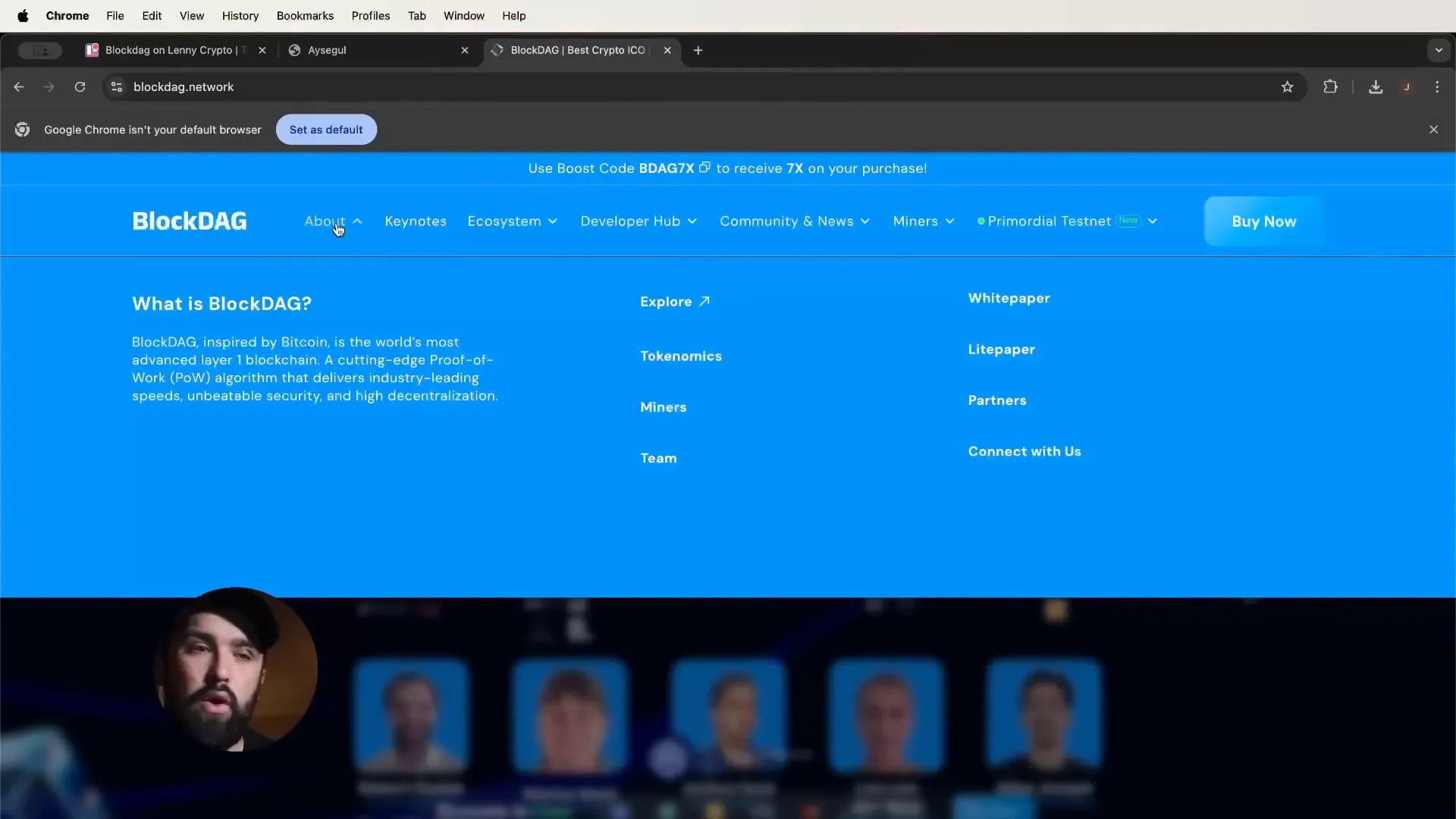 BlockDAG Keynote 3 Announcement