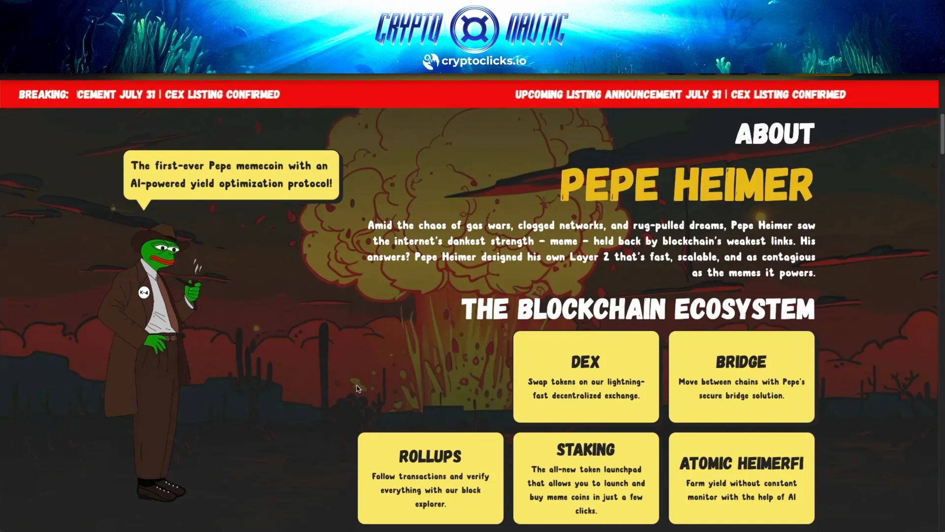 Overview of Pepe Heimer key features and tools