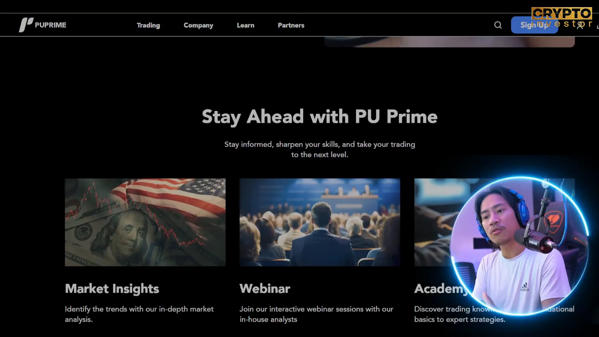 PU Prime trading tools