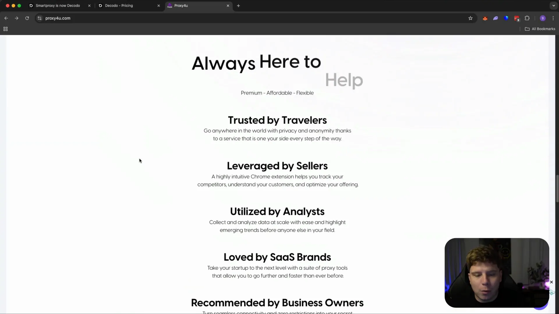 Proxy4u Trustpilot reviews and user testimonials